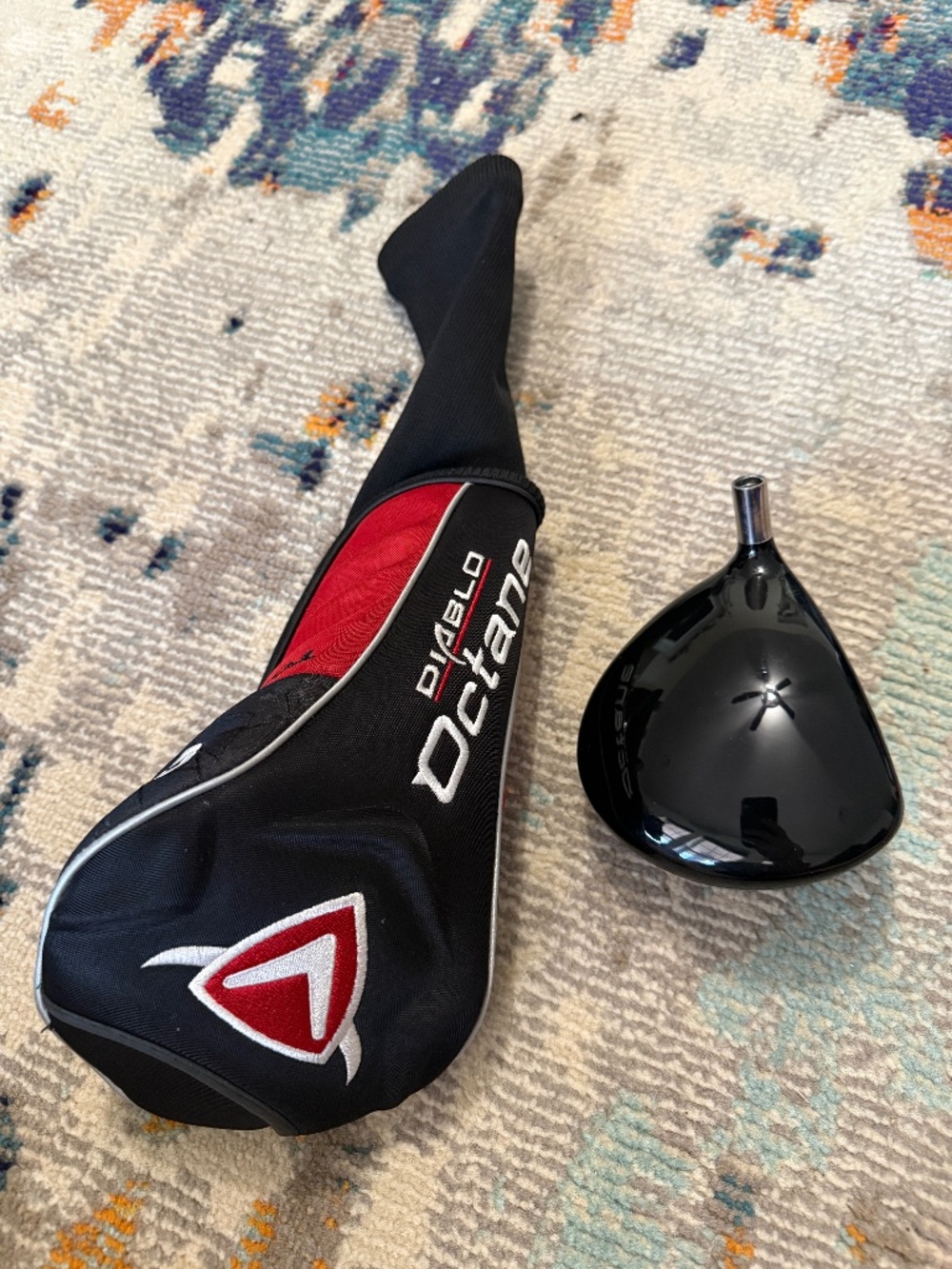 Callaway Tour Diablo Octane 10.5 driver headcover head cover golf sock red black